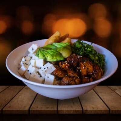 gohan pollo teriyaki