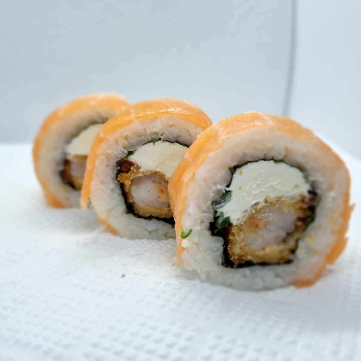 Sake Ebi Tempura Roll